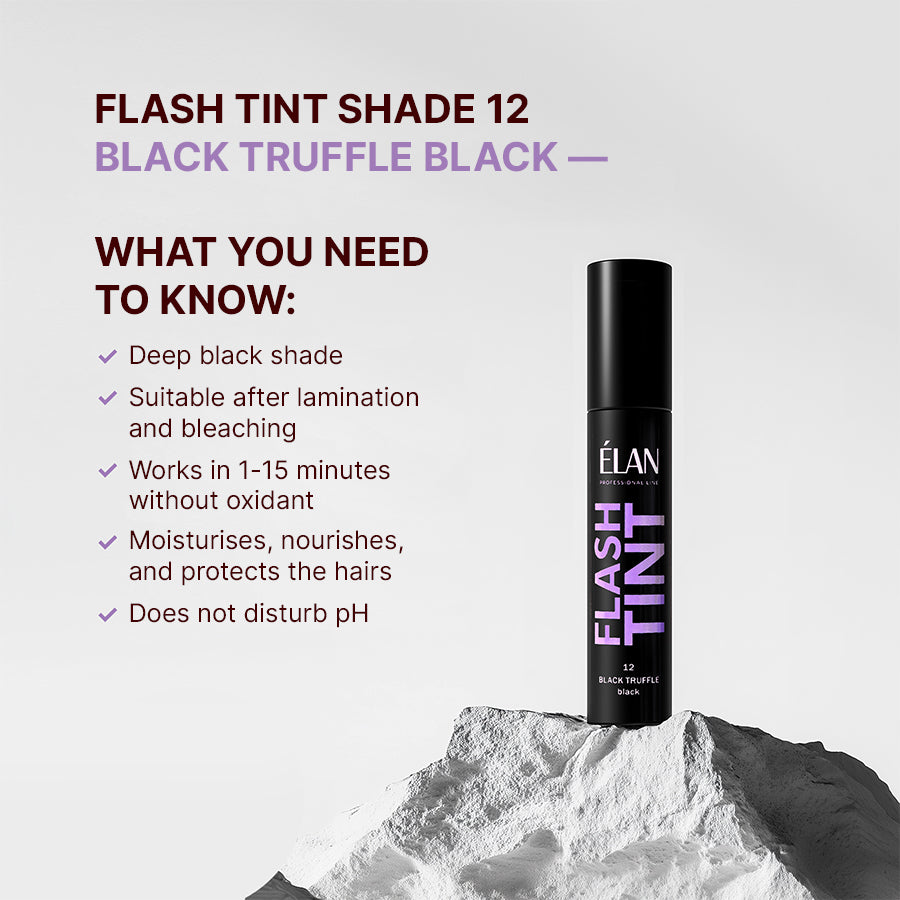 «FLASH TINT» Brow and Lash Tint 12 Black Truffle (Black)