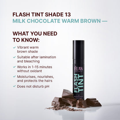 «FLASH TINT» Brow and Lash Tint 13 Milk Chocolate (Warm Brown)