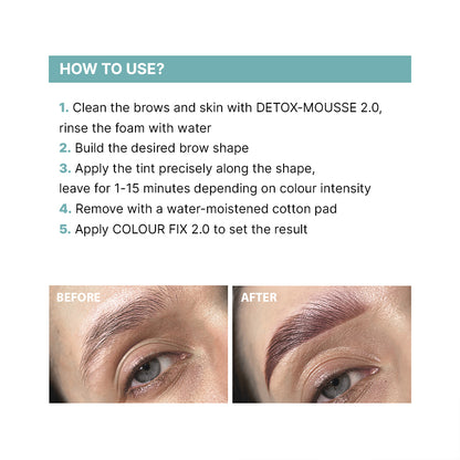 «FLASH TINT» Brow and Lash Tint 13 Milk Chocolate (Warm Brown)