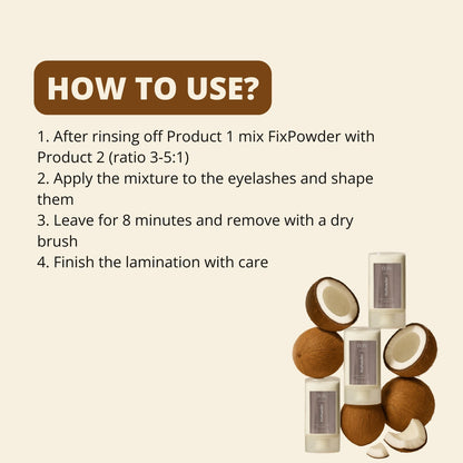 «FixPowder» Lash Lift Fixing Powder