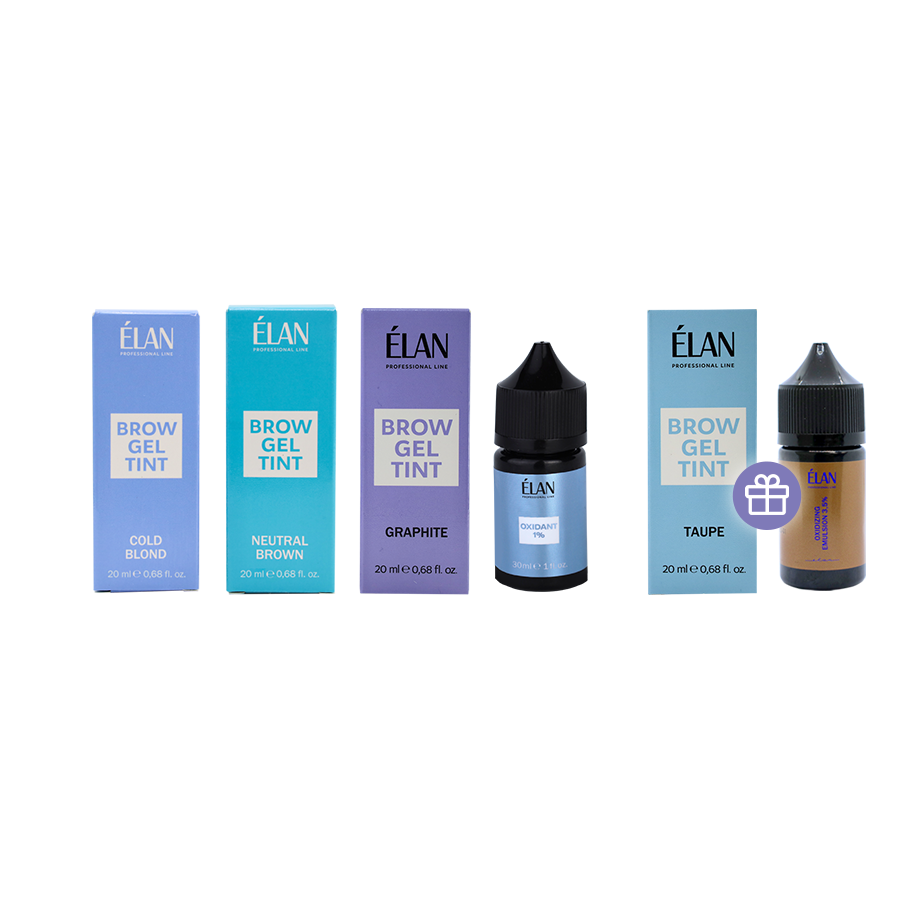 Hybrid Brow Gel Tint Kit